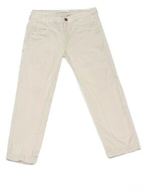 FABIANA FILIPPI Women’s Ivory Stretch Pants | Women’s US Sz 8 | Italy Sz 44/M